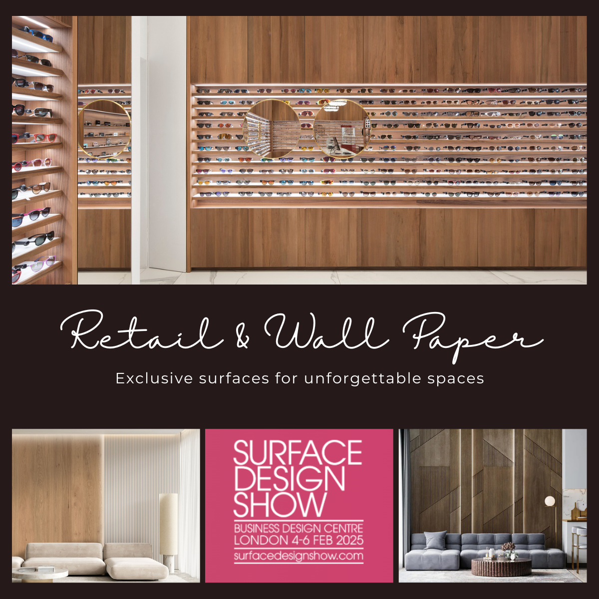 We’re ready for the Surface Design Show 2025 in London!